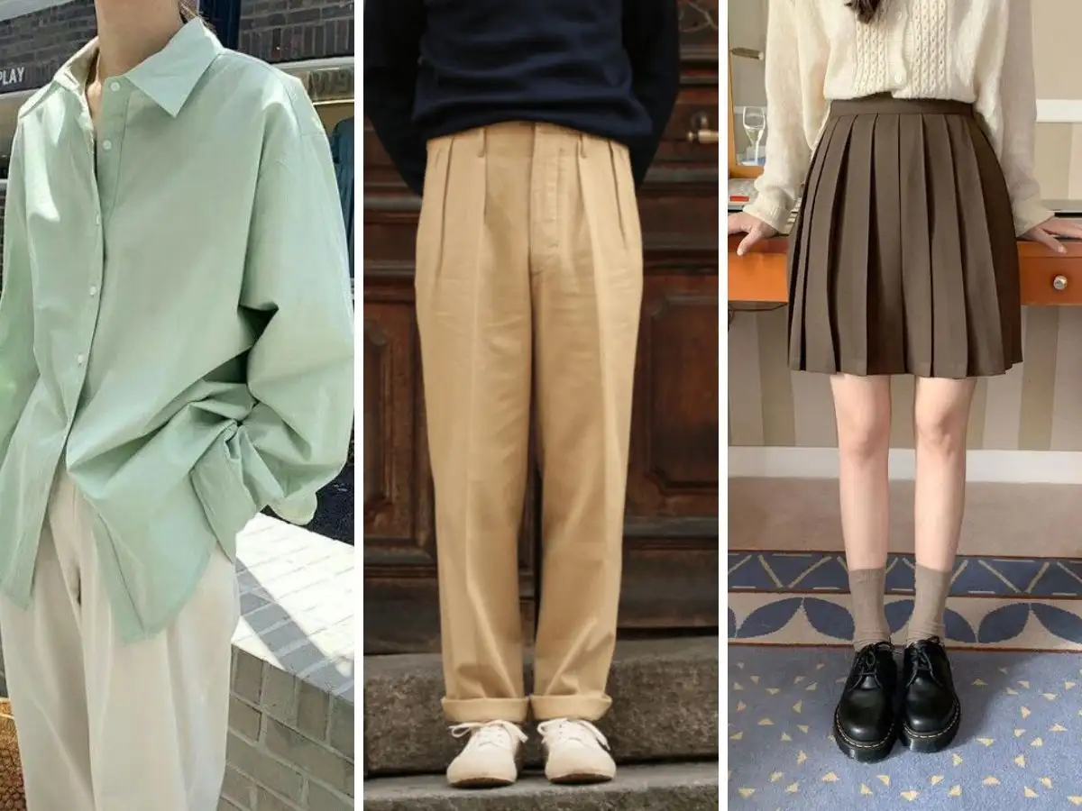 Item phù hợp phong cách preppy