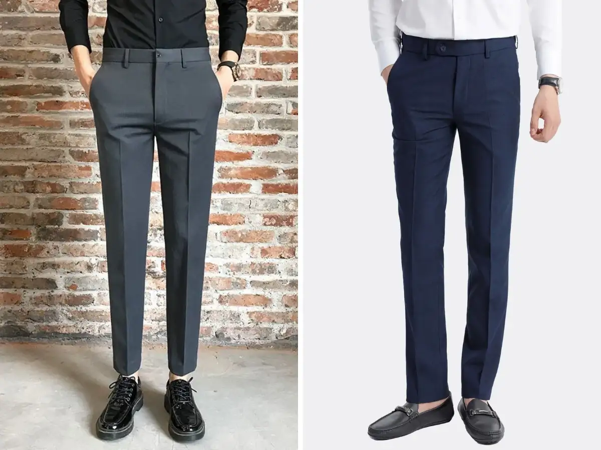 Quần tây cạp cạp nam mang đến vẻ đẹp lịch lãm 