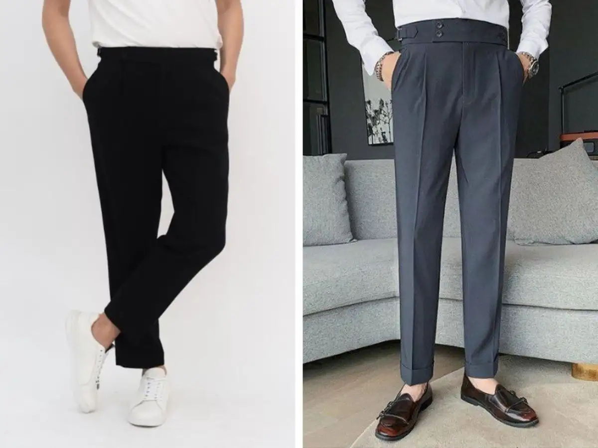 Quần cạp cao nam dần trở thành item được các chàng trai lựa chọn