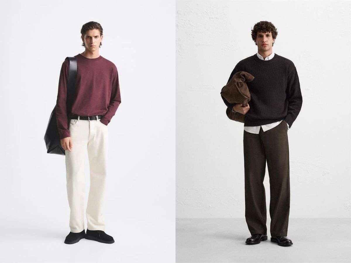 Phối giày dép thoải mái với quần trousers