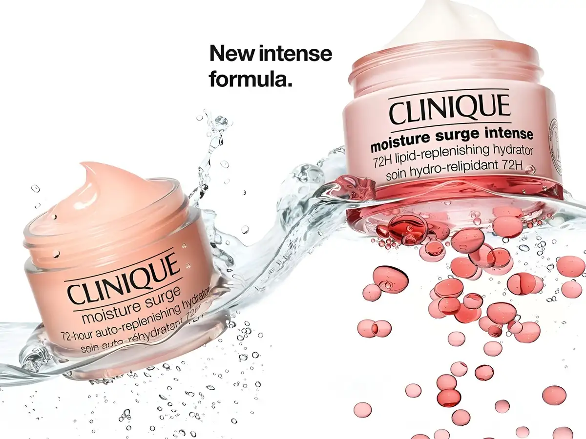 Clinique Moisture Surge Intense 72H Lipid-Replenishing Hydrator phù hợp với làn da khô