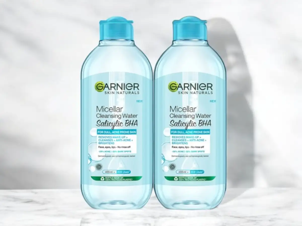Nước tẩy trang Garnier Micellar Cleansing Water For Oily, Acne-Prone Skin (Nắp xanh lá) 