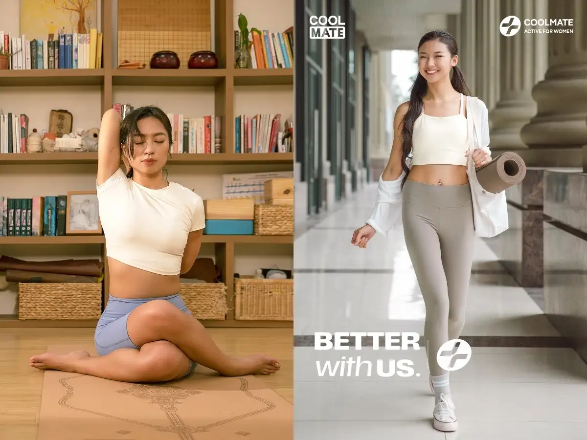 Coolmate có những lựa chọn trang phục thể thao giúp bạn sẵn sàng cho mọi buổi tập