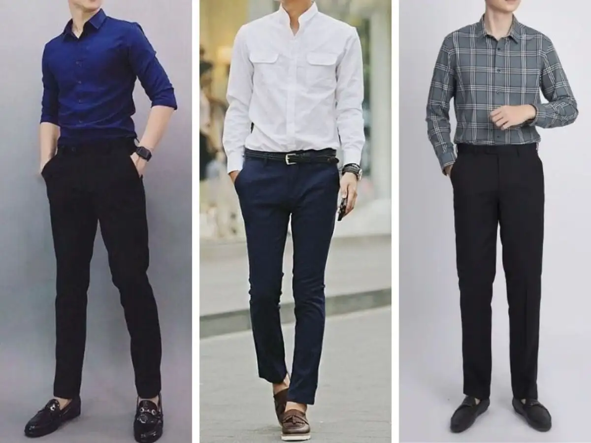 Áo sơ mi là mảnh ghép không thể thiếu khi diện giày tây