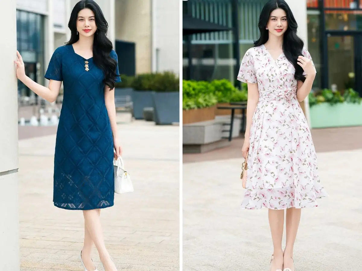 Trang phục trung niên của shop Thiều Hoa