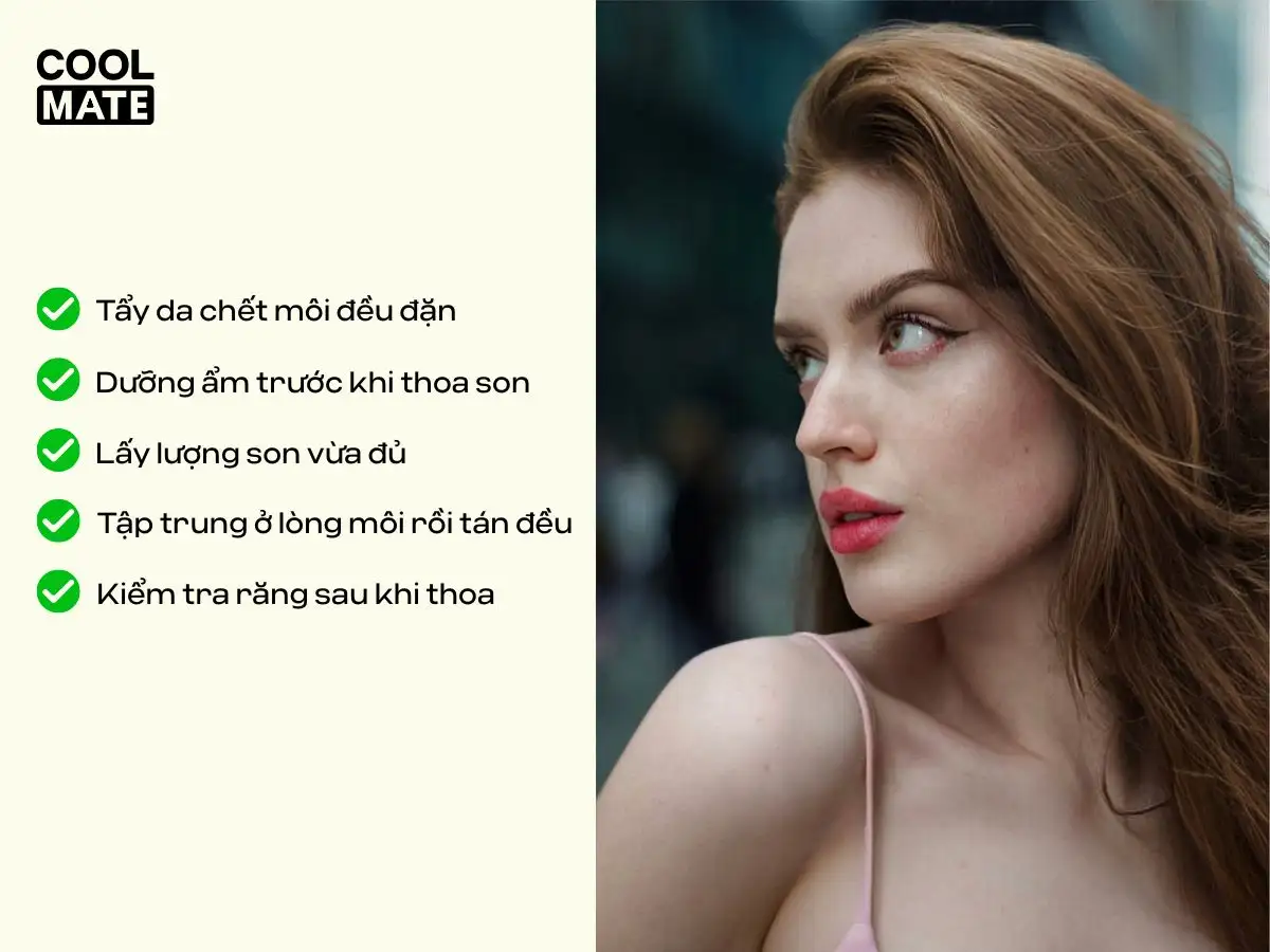 Lưu ý nho nhỏ để đánh son bóng cực xinh