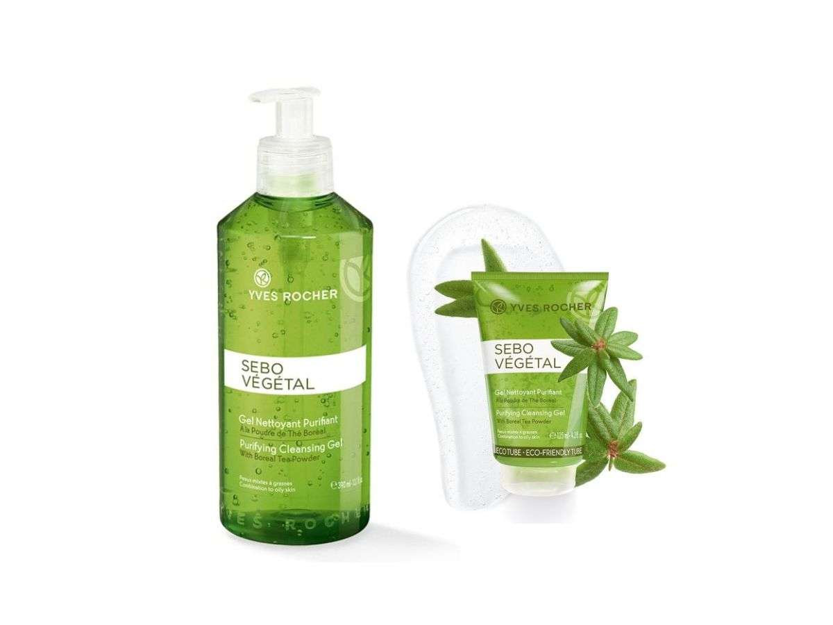 Sữa Rửa Mặt Yves Rocher Sebo Vegetal Gel Nettoyant Purifiant