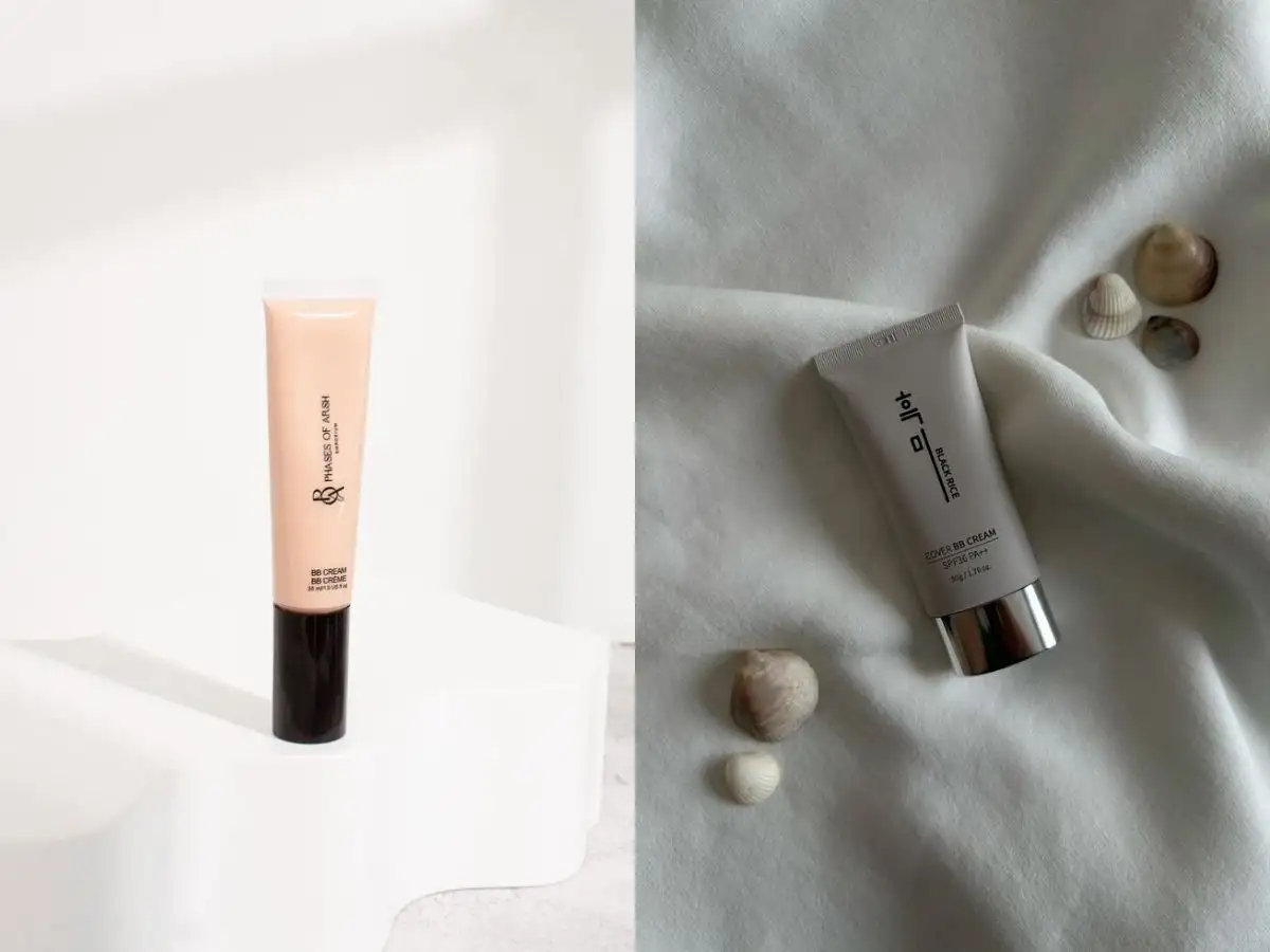 Chờ vài phút sau khi tán BB Cream để kiểm tra màu thực tế