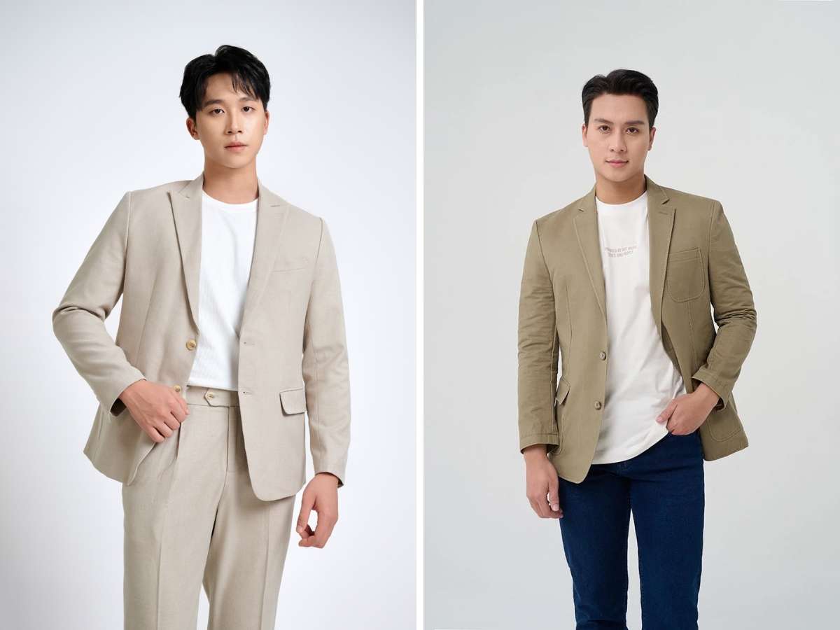 Chất liệu vải áo blazer phù hợp với thời tiết Hà Nội 