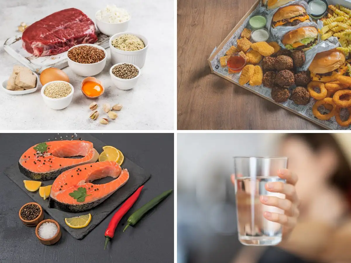 Dinh dưỡng cũng là vấn đề quan trọng trong quá trình siết cơ