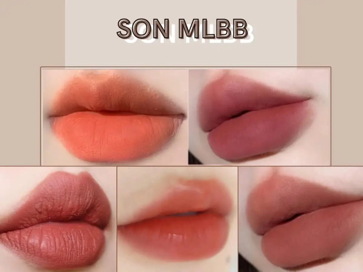 Son MLBB sở hữu tone màu nhẹ nhàng, tự nhiên