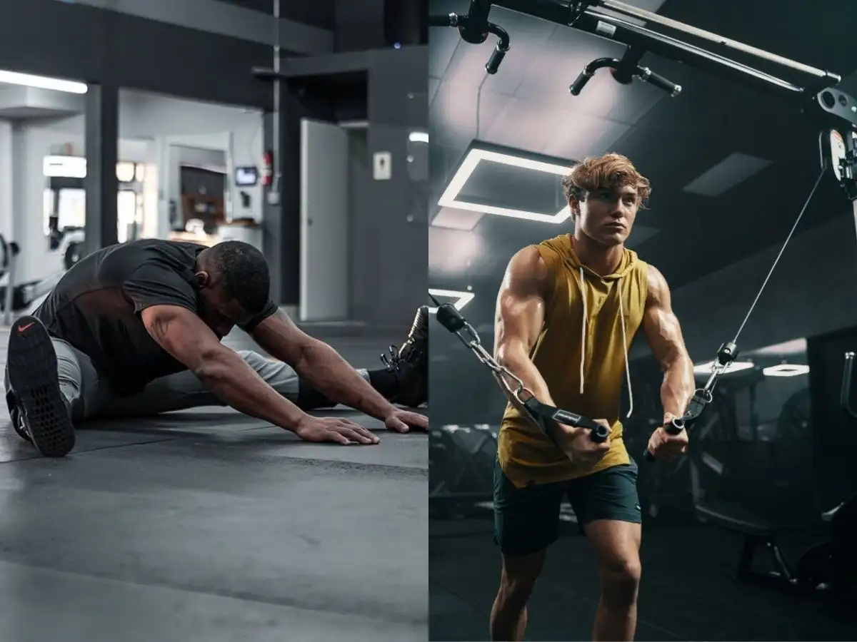 Giãn cơ và kết hợp nhiều bài tập rất quan trọng trong mỗi buổi tập 