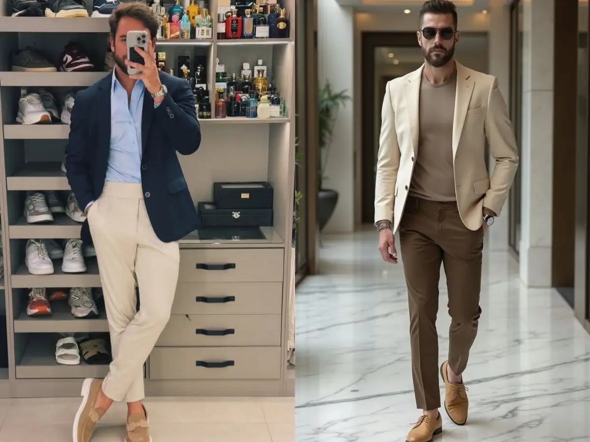 Xanh navy, xám, đen và be là những gam màu blazer cơ bản, dễ phối nhất