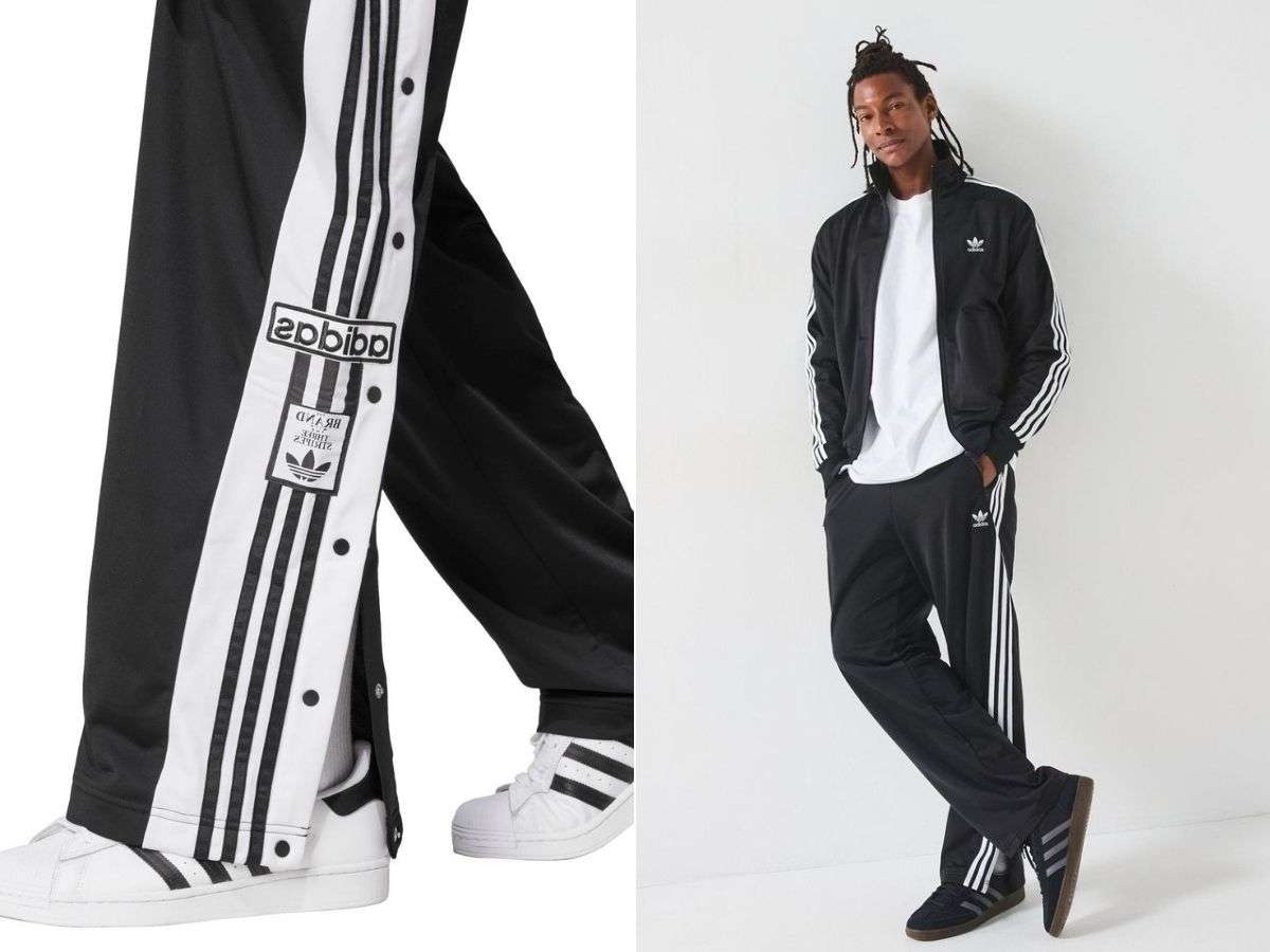 Adidas nổi tiếng với quần thể thao 3 sọc