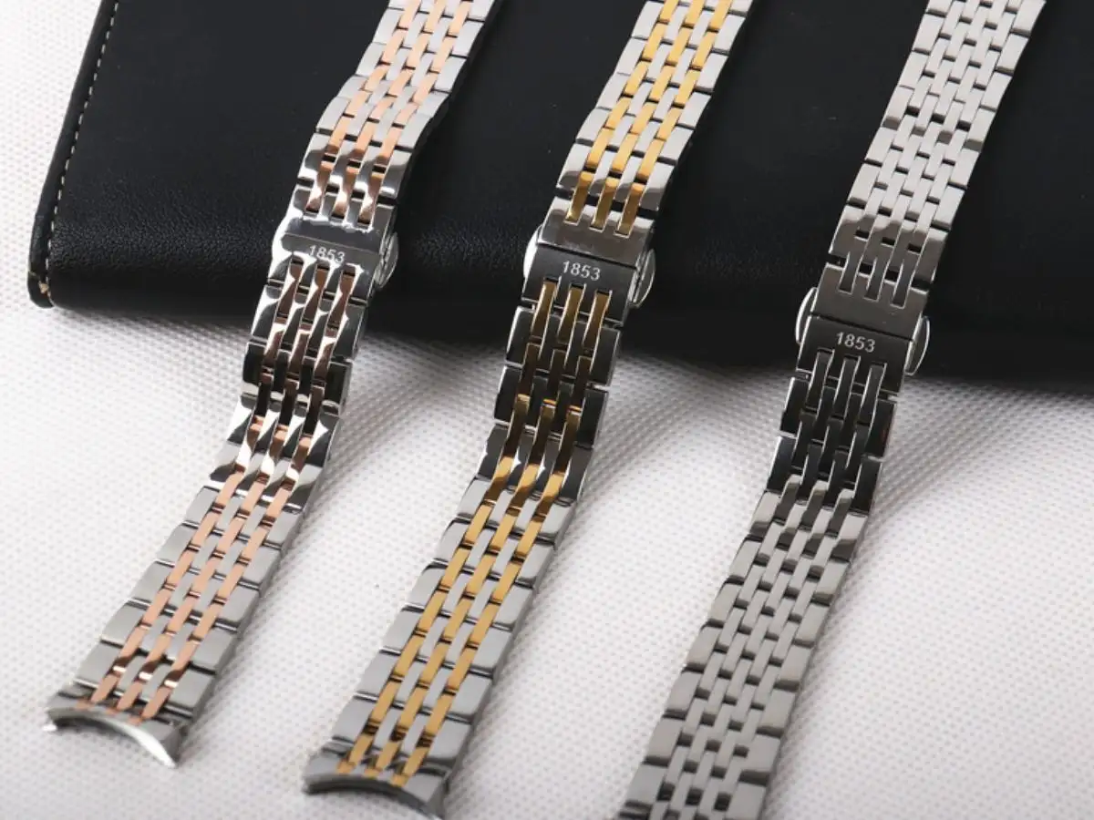 Dây đồng hồ bằng kim loại chắc chắn