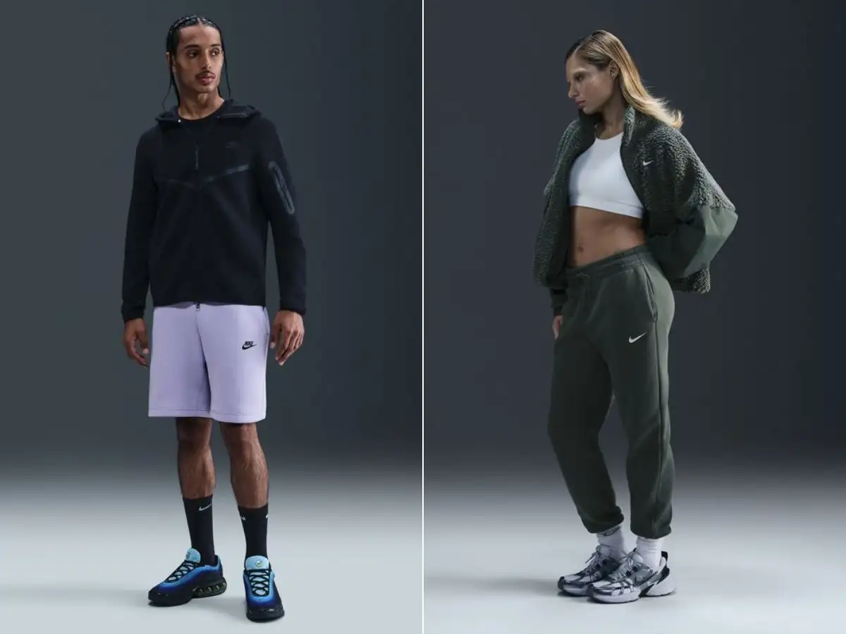 Quần áo Nike nổi bật với tinh thần thể thao, đậm phong cách đường phố