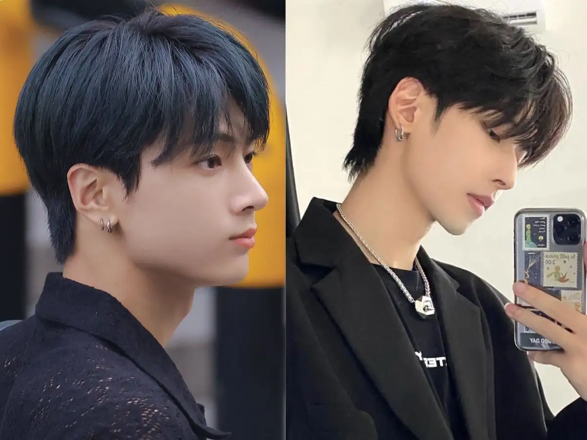 Kiểu tóc Two Block Mullet cá tính, nổi loạn