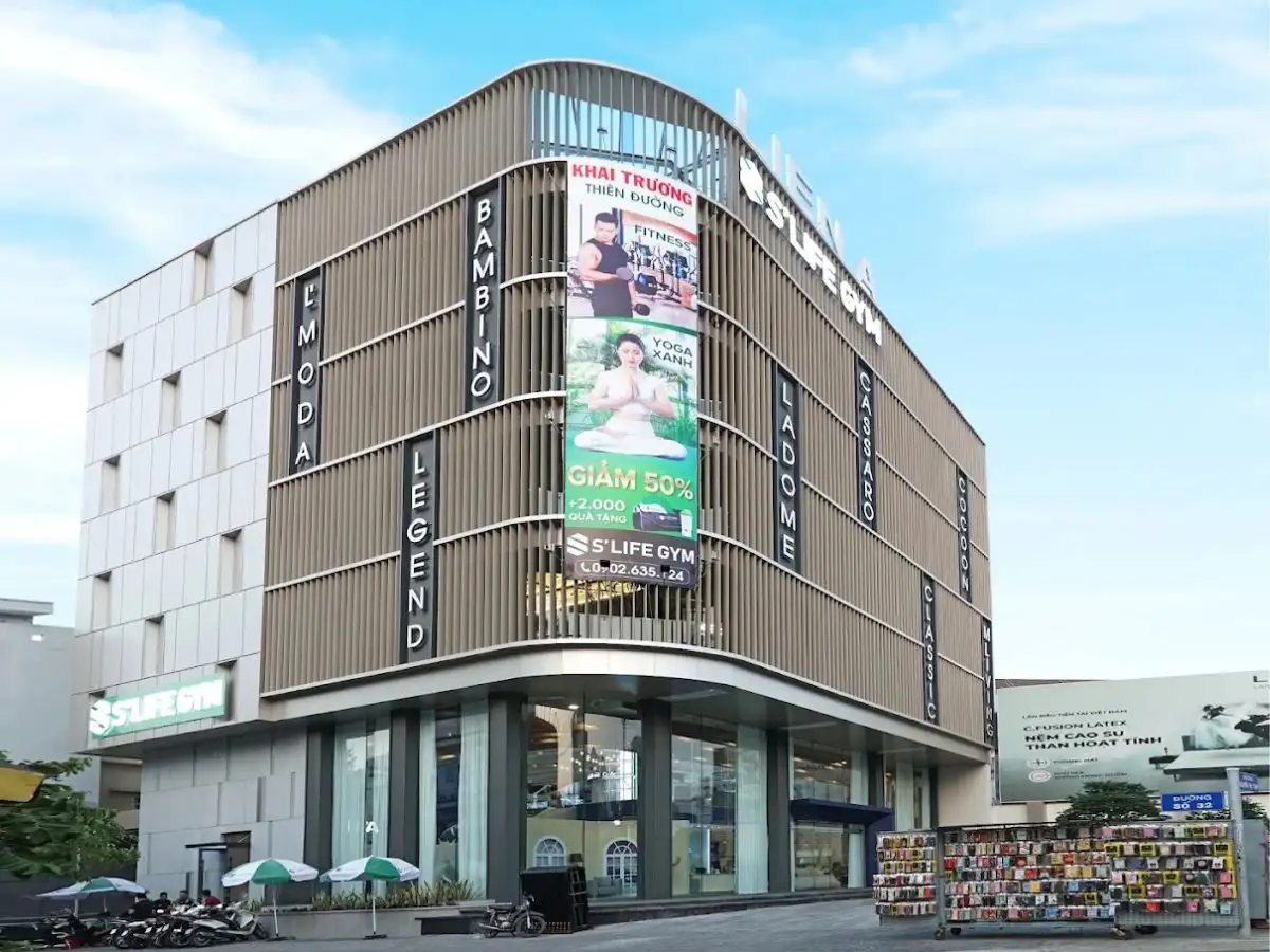 S’Life Gym rộng rãi, thoải mái, phù hợp với những ai thích không gian năng động, nhộn nhịp