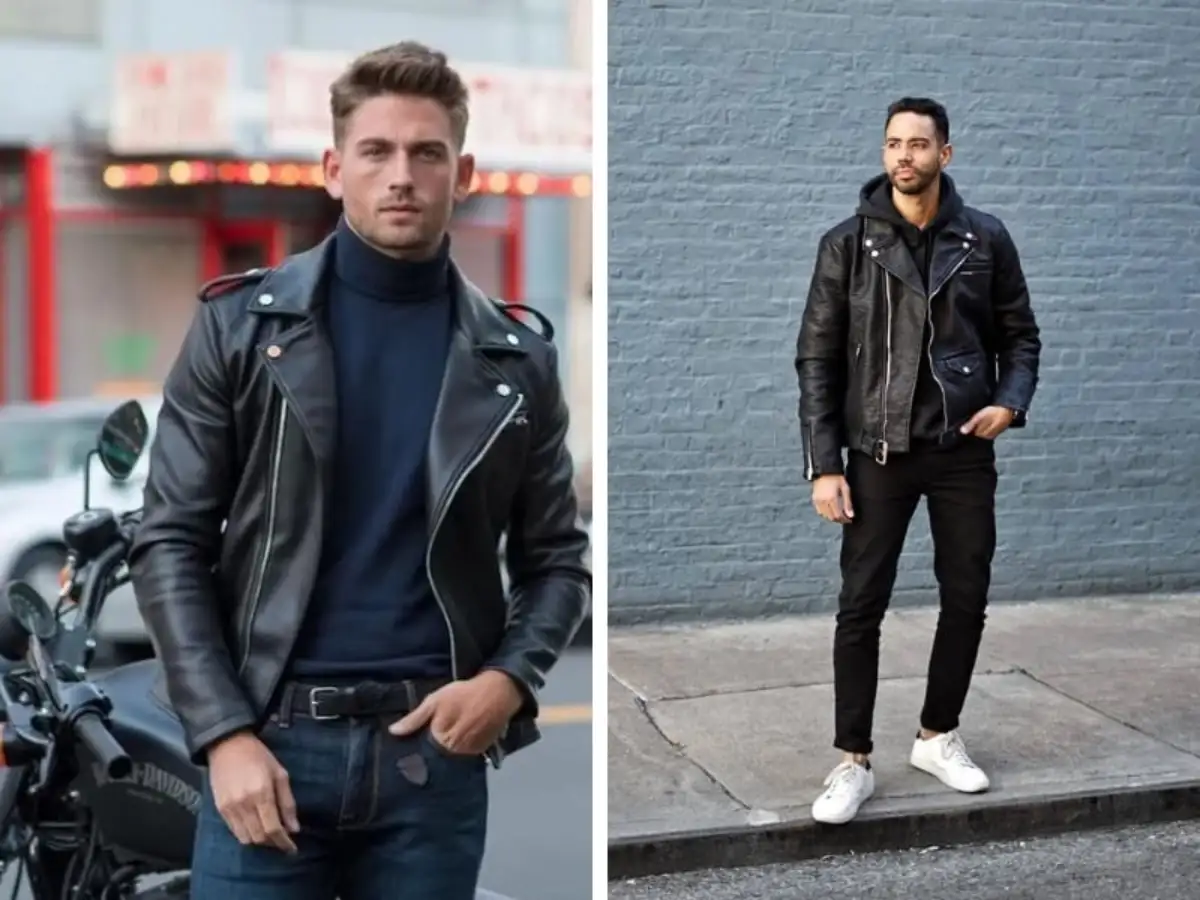 Chọn áo khoác da Biker phù hợp với vóc dáng
