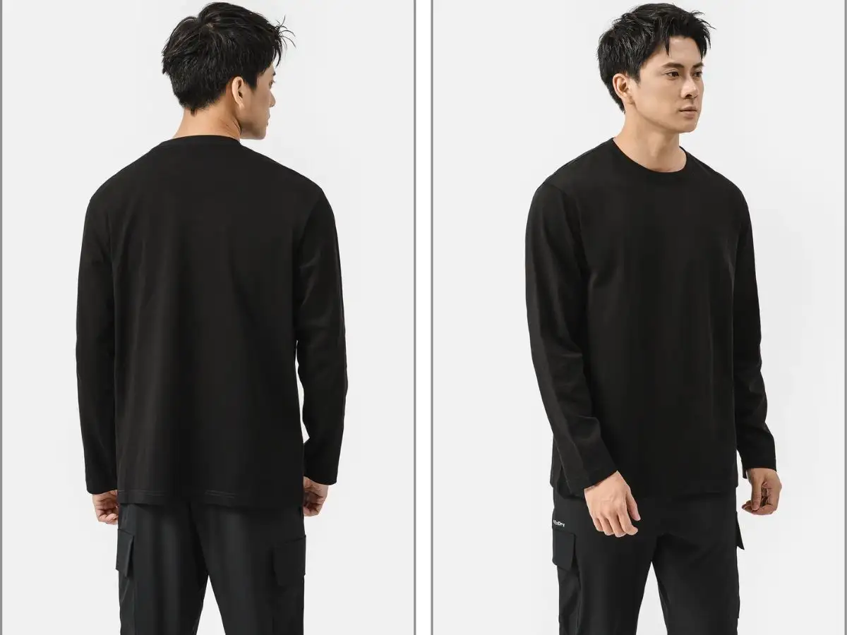 Mẫu áo Sweater Basic Trơn Màu Coolmate Essential