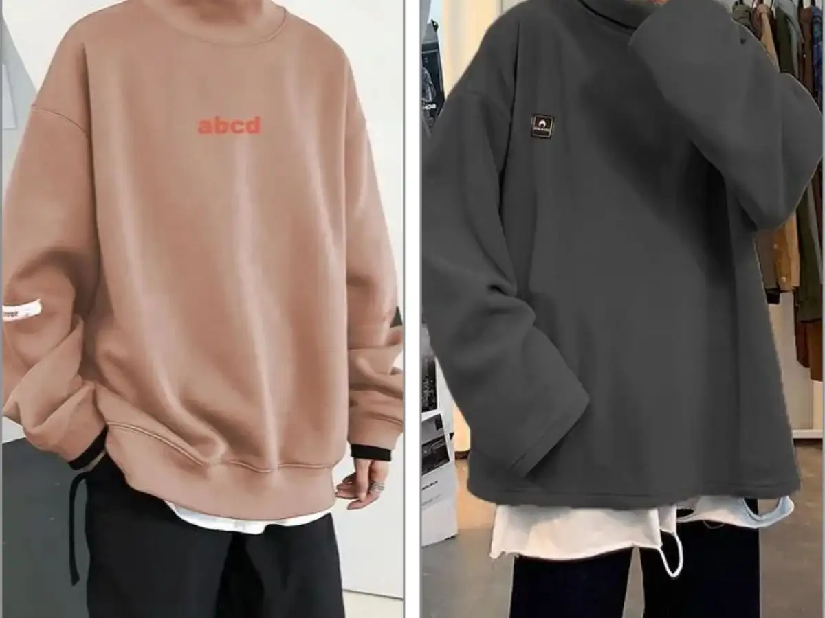 Áo sweater oversize tại Coolmate