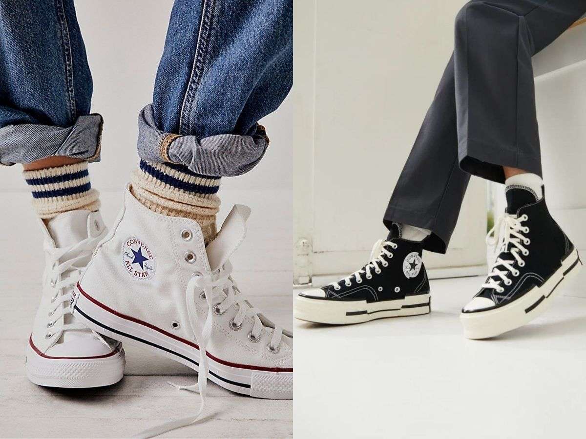 Giày Converse cổ cao nam Classic và Chuck 70 khác nhau thế nào?