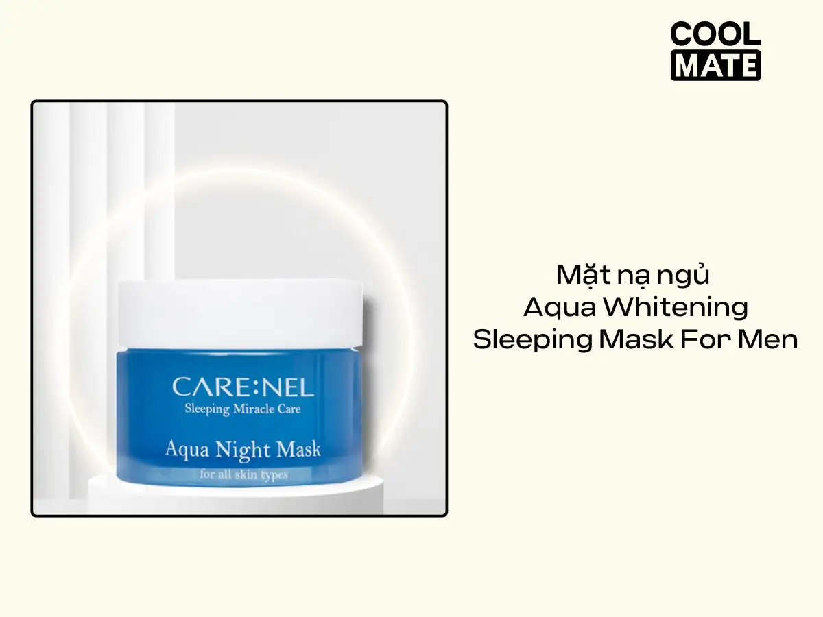 Mặt nạ ngủ  Aqua Whitening Sleeping Mask For Men