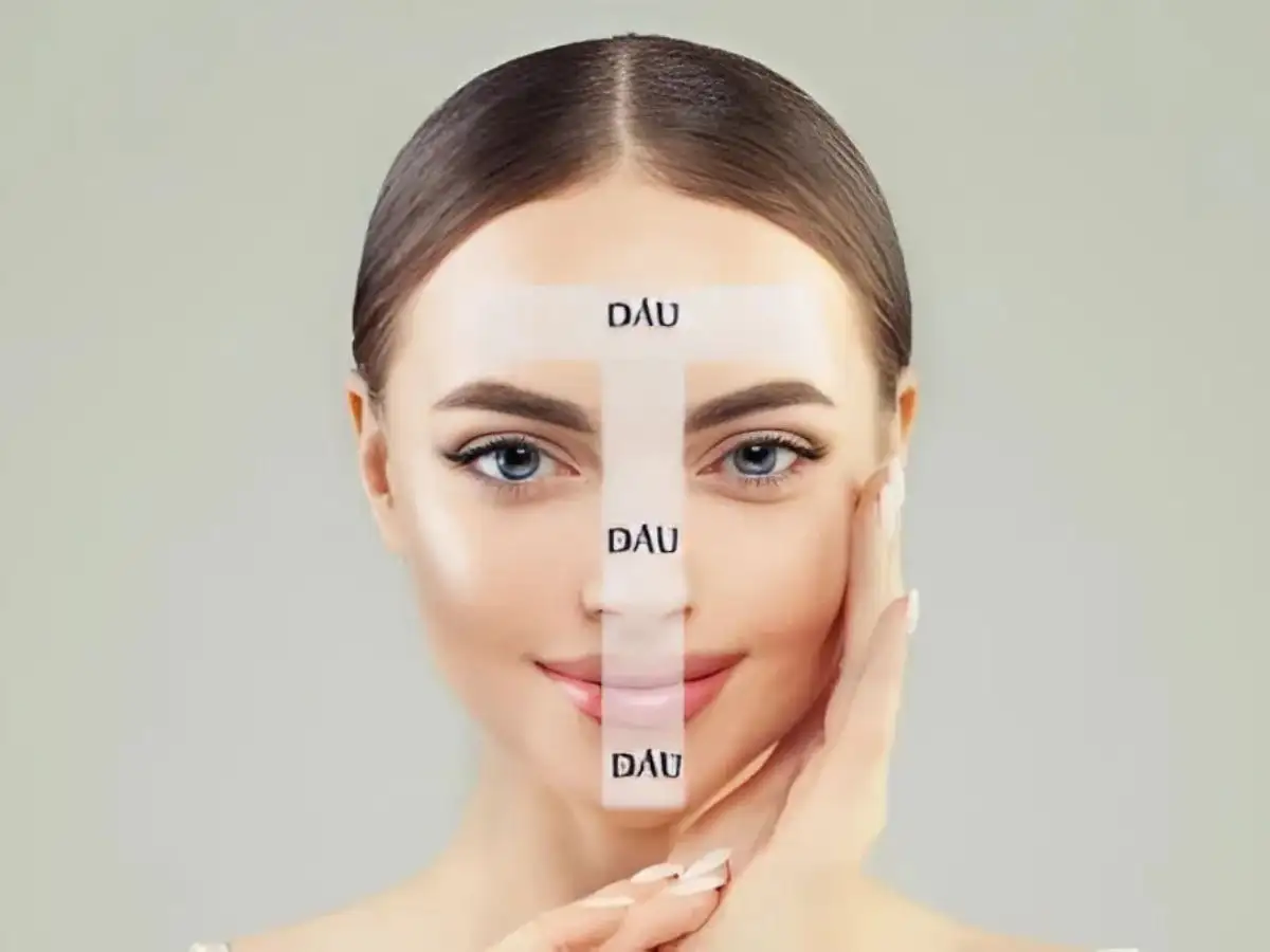 Da hỗn hợp thường tiết dầu ở vùng trán, mũi nhưng lại khô hai bên má