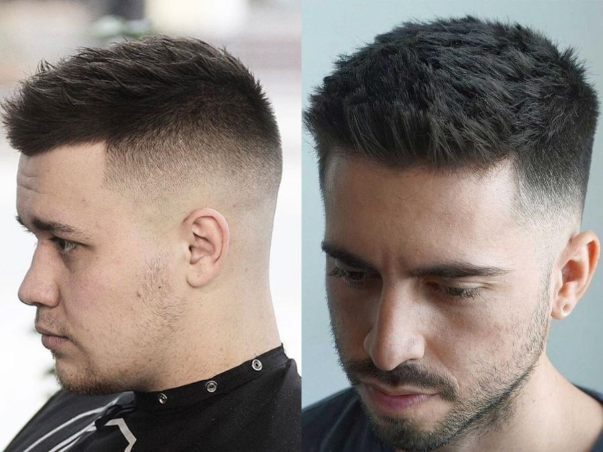 Quiff là kiểu tóc được vuốt ngược lên trên, tạo độ phồng lớn phần mái và đỉnh đầu