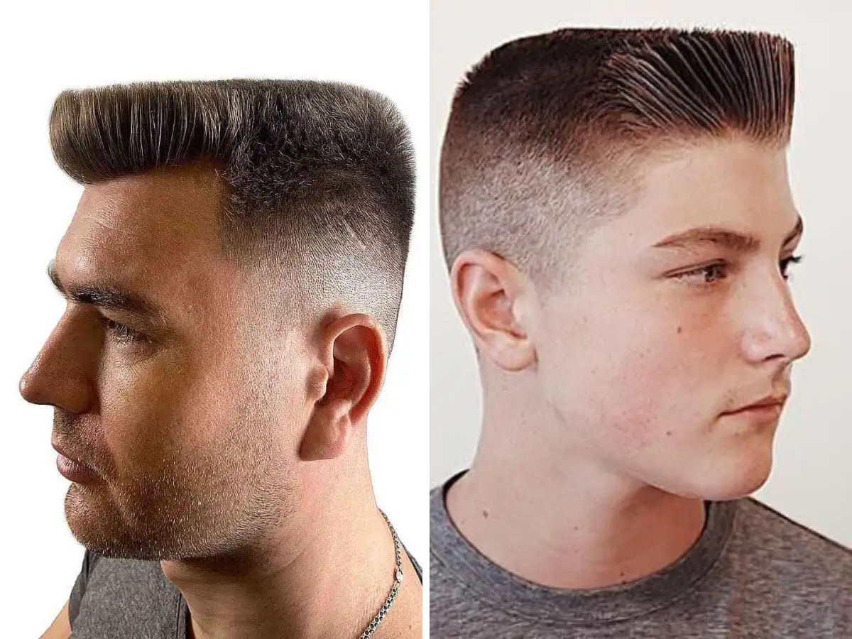 The Flat Top là kiểu tóc tạo báo, toát lên vẻ ngoài độc đáo 