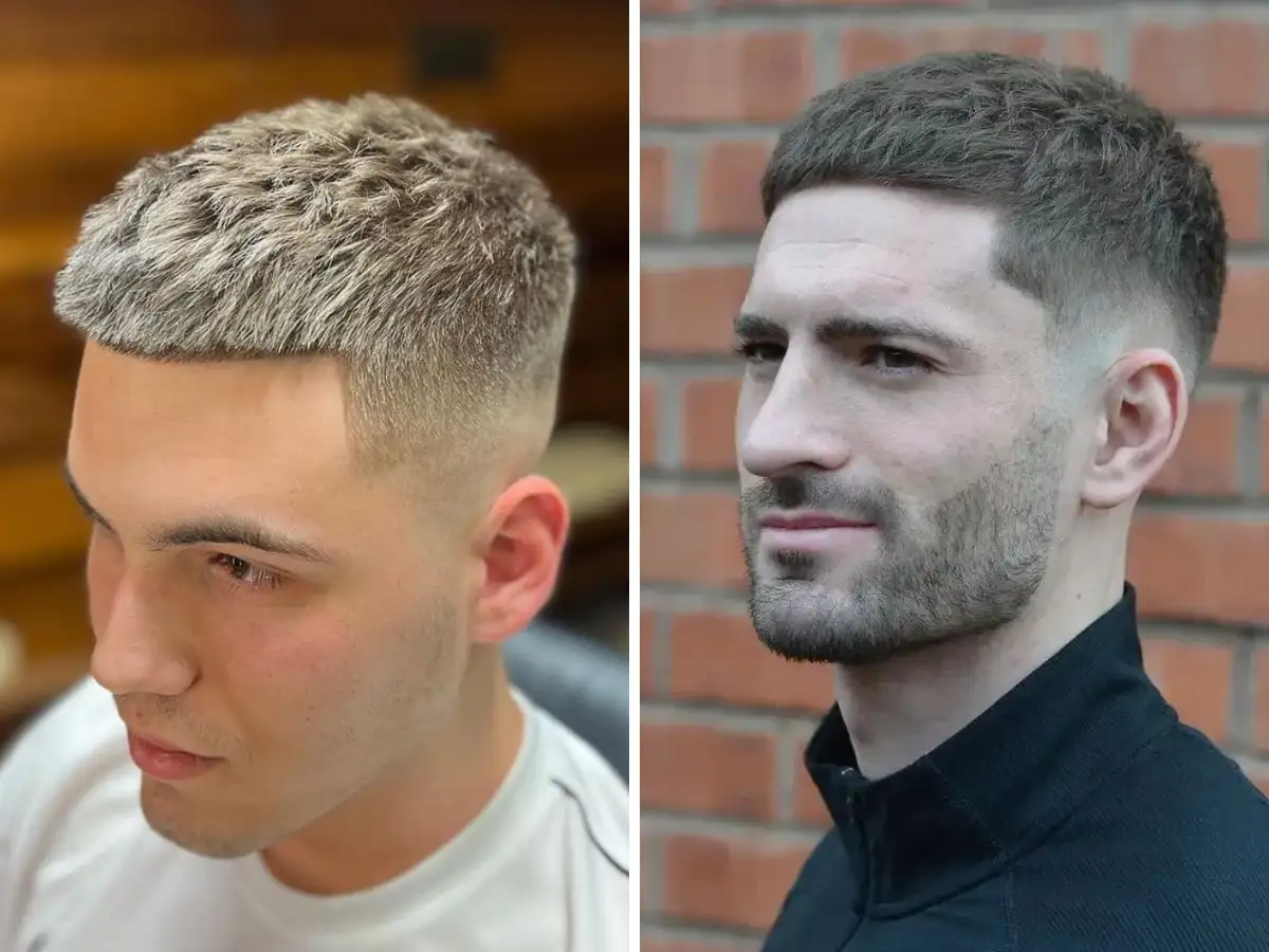 Kiểu Buzz Cut có texture nhẹ nhàng, tạo vẻ đẹp tự nhiên