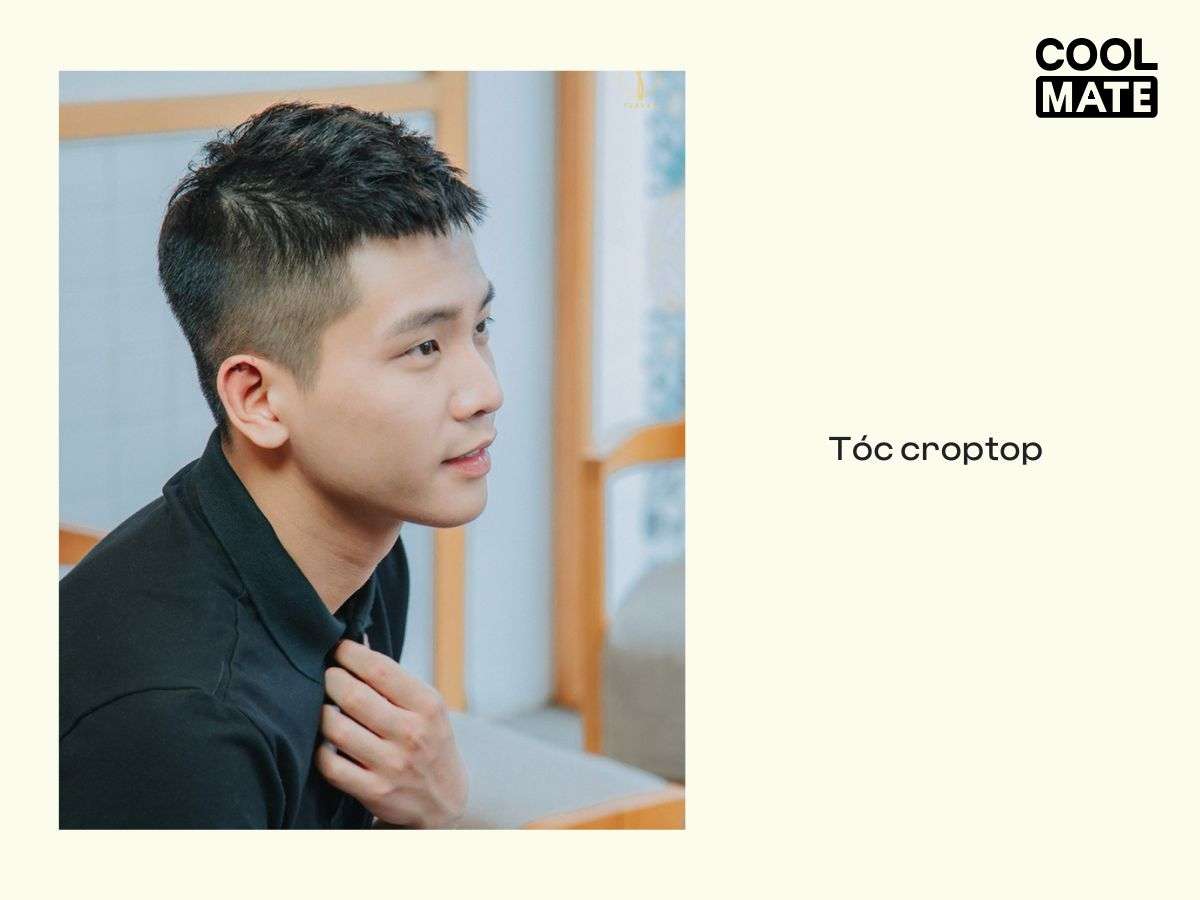 Tóc Crop top ngắn và gọn gàng