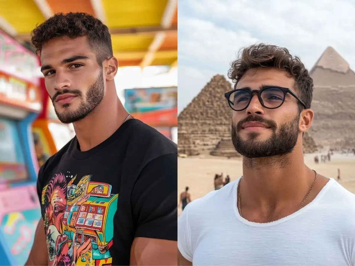 Short Quiff Uốn Xoăn 