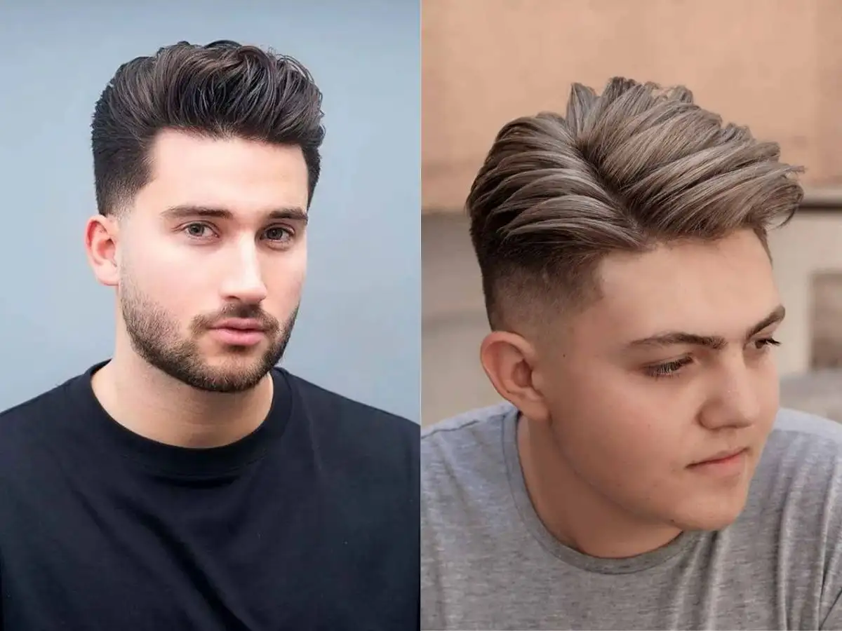 Tóc Side Part cho mặt tròn