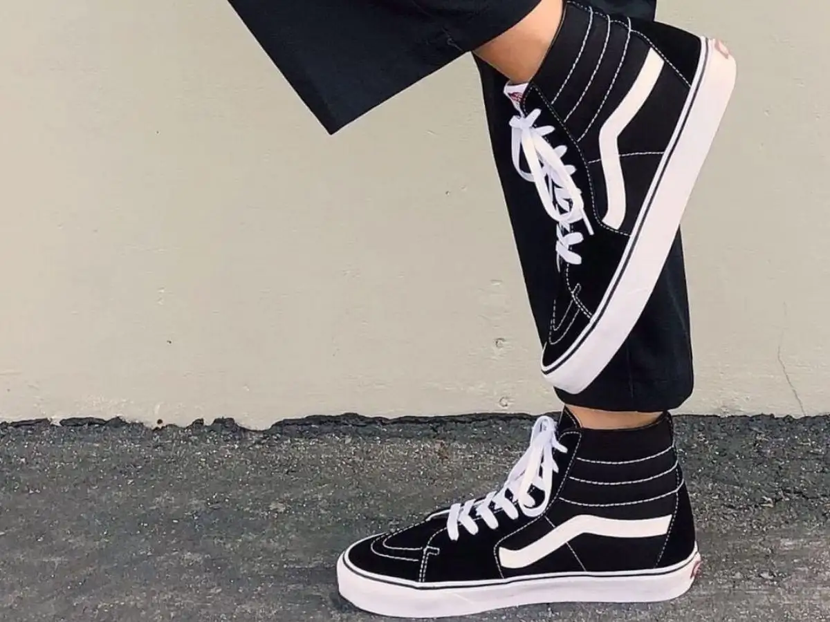Vans Sk8-Hi có khả năng giữ độ bám tối ưu