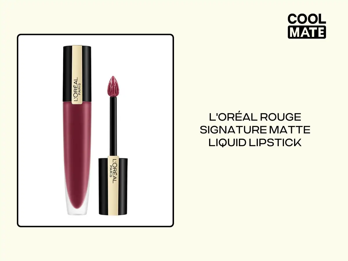 Son L'Oréal Rouge Signature Matte Liquid Lipstick