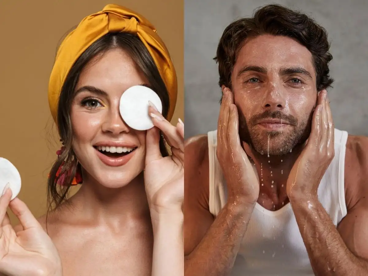 Bước làm sạch sâu trước khi makeup