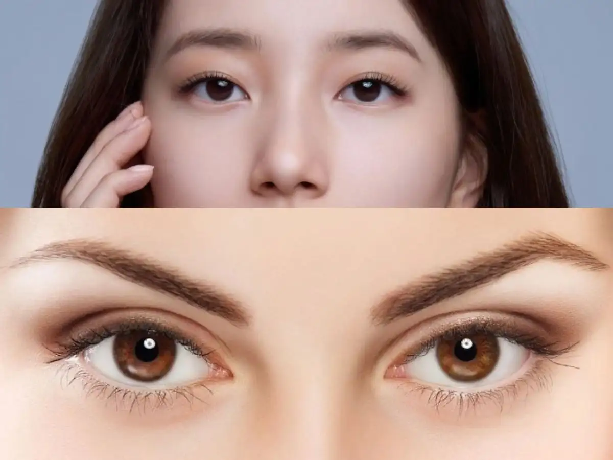 Khoảng cách giữa hai mắt cũng là điểm cần lưu ý
