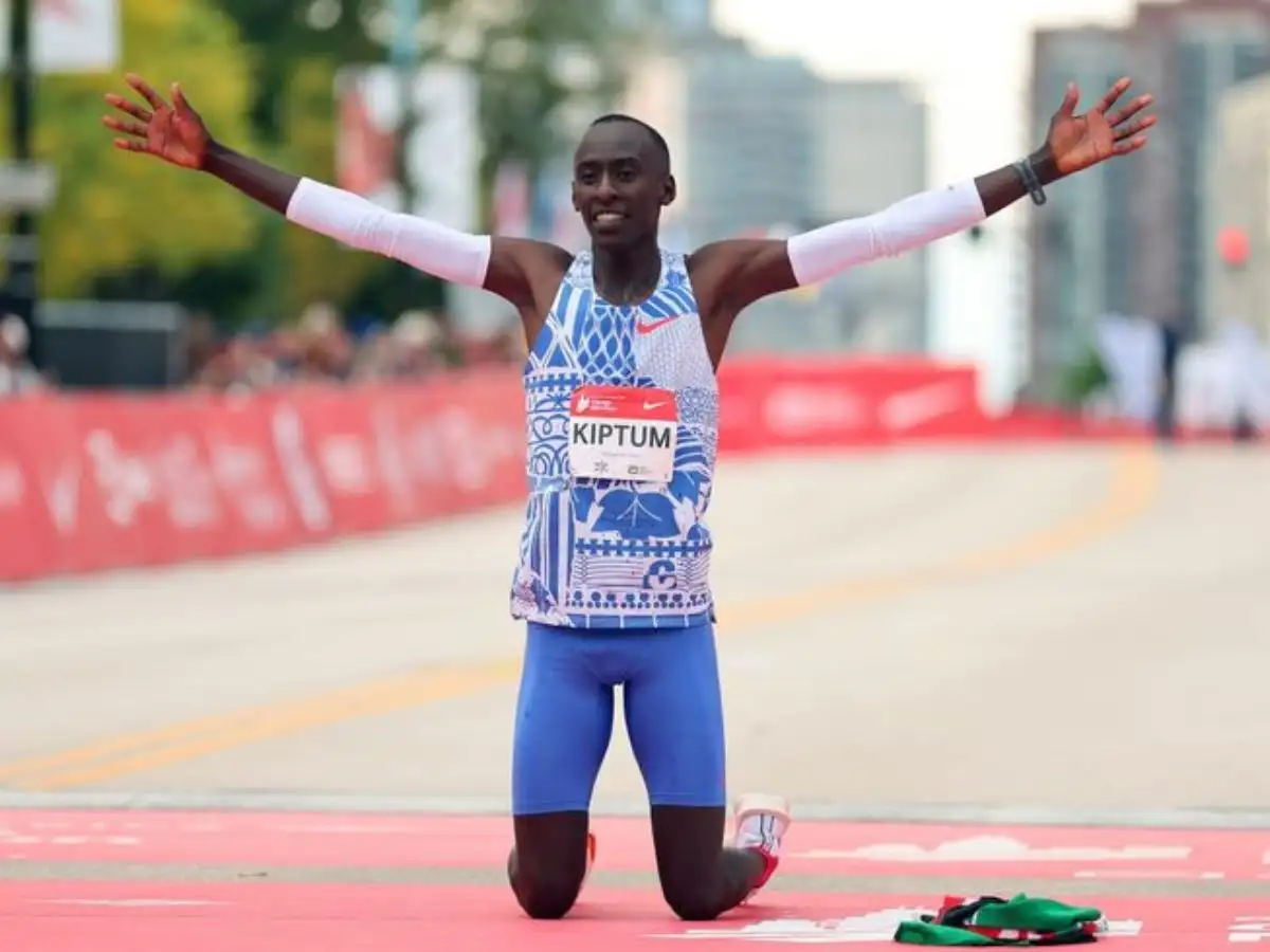 Vận động viên Kelvin Kiptum