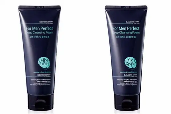 Welcos For Men Perfect - Sữa rửa mặt nam cao cấp cho da dầu mụn