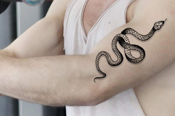 Bagia tattoo  Hình xăm rắn thể hiện sự ngang tàn và nổi loạn phá  cáchNhững người sở hữu hình xăm này đang có xu hướng muốn tìm lại phương  hướng của
