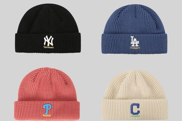 10 mẫu mũ len MLB sành điệu nhất và cách mix đồ cực chất