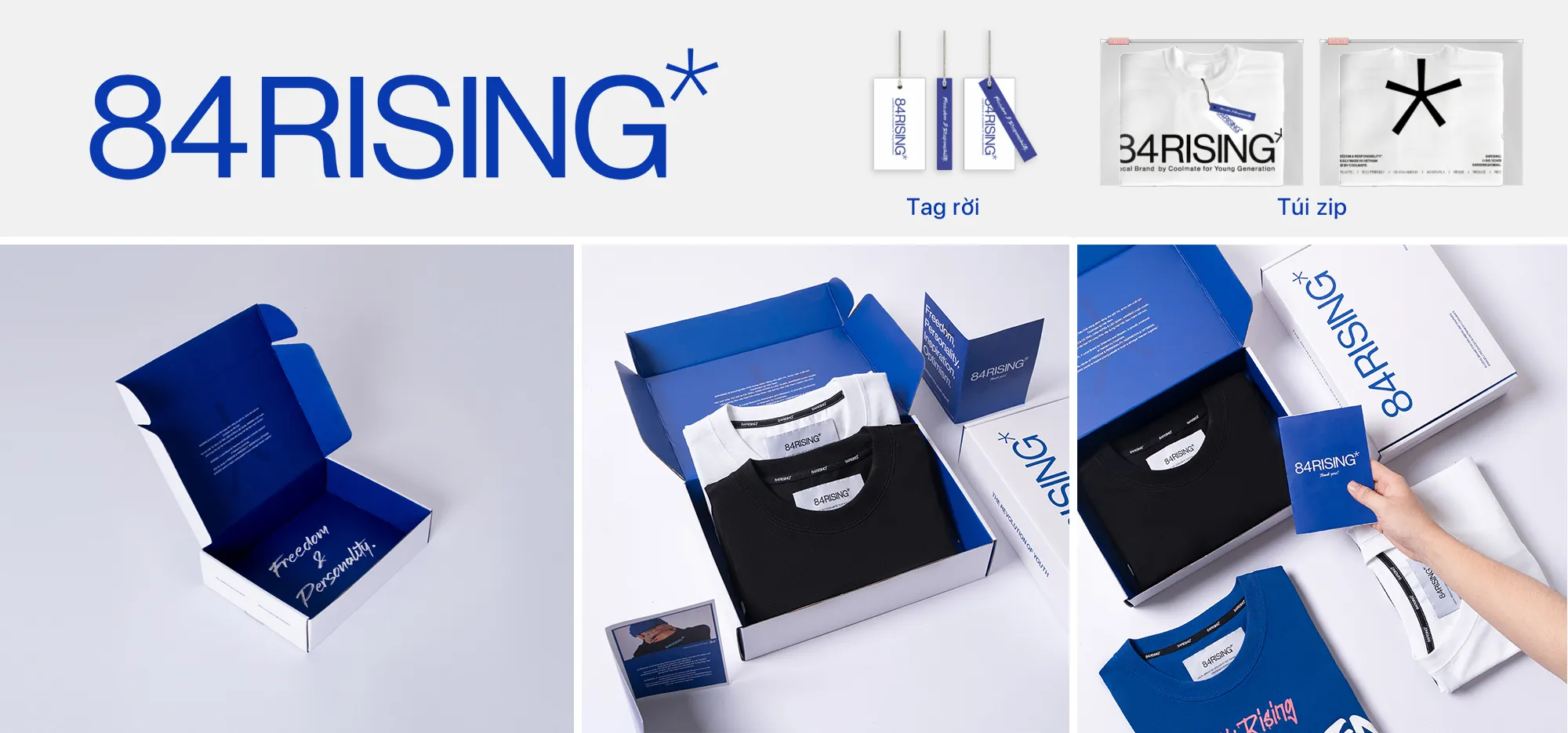 Áo thun Oversize 84RISING Big Icon