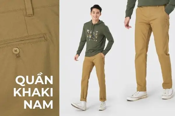 Quần kaki local brand Canifa