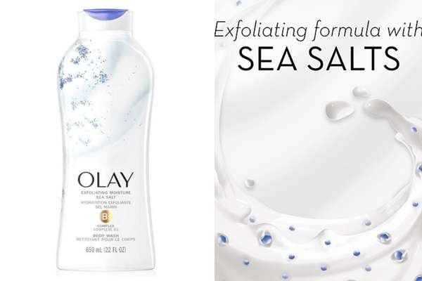 Olay Daily Exfoliating with Sea Salts Body Wash - Sữa tắm tẩy da chết ưu tiên hàng đầu