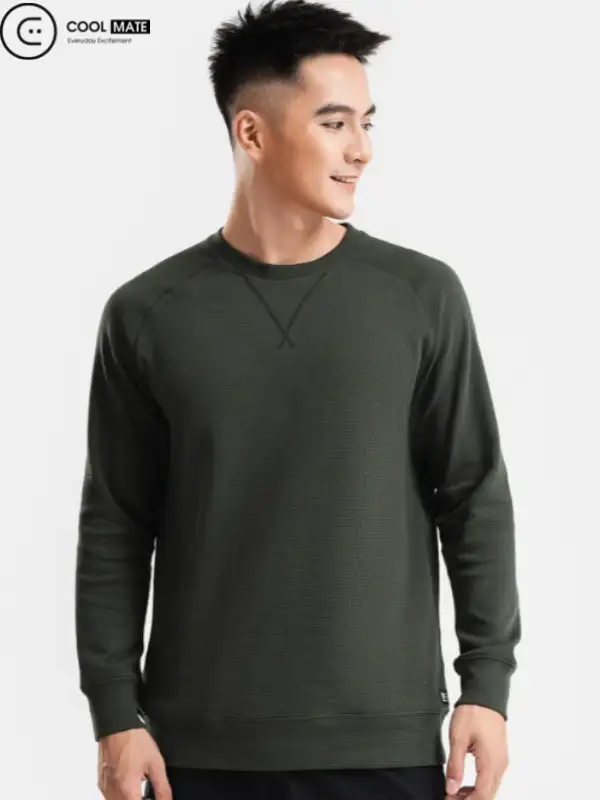 Áo nỉ dài tay Life wear