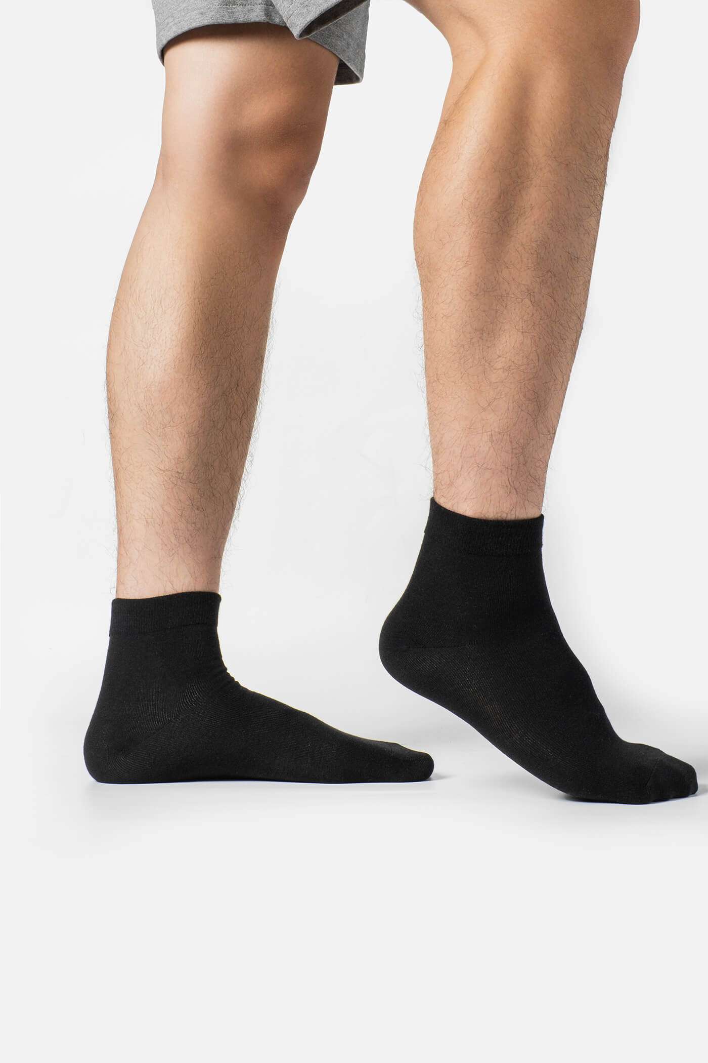Combo 5 Đôi Tất Nam cổ trung Basics