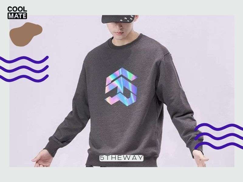 Áo sweater 5THEWAY được chế tạo từ vải cao cấp