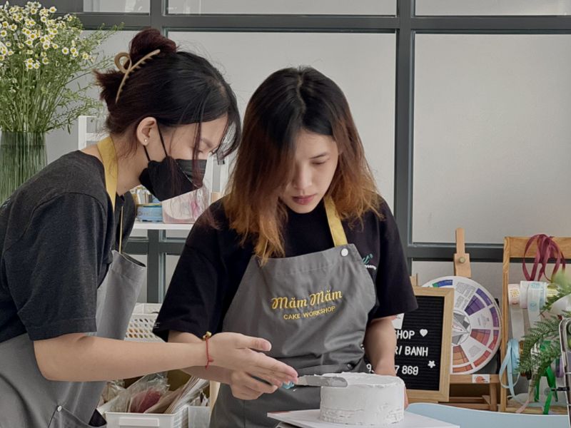 Workshop làm bánh Sài Gòn - Tiệm Bánh Măm Măm