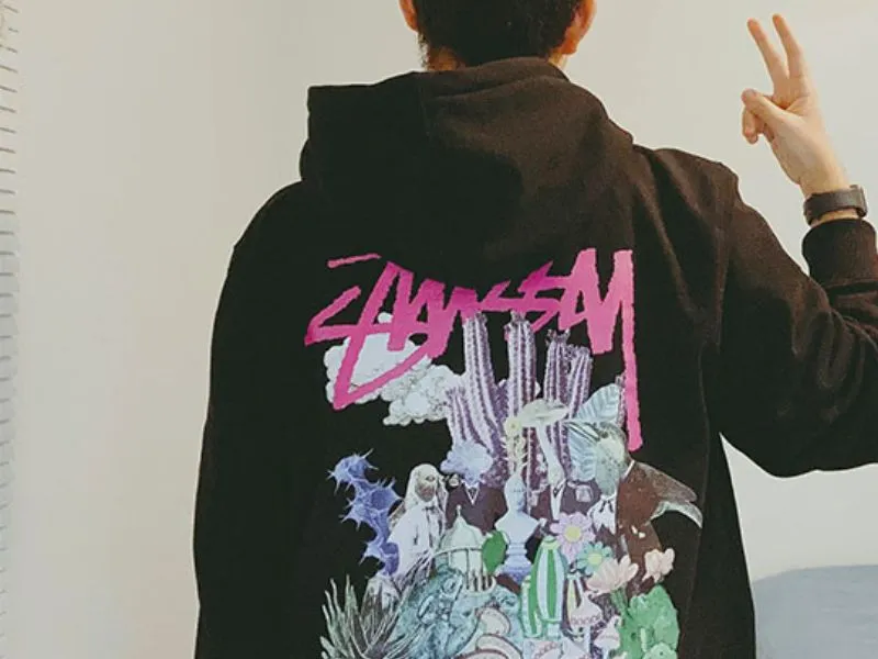 hoodie chính hãng Stussy